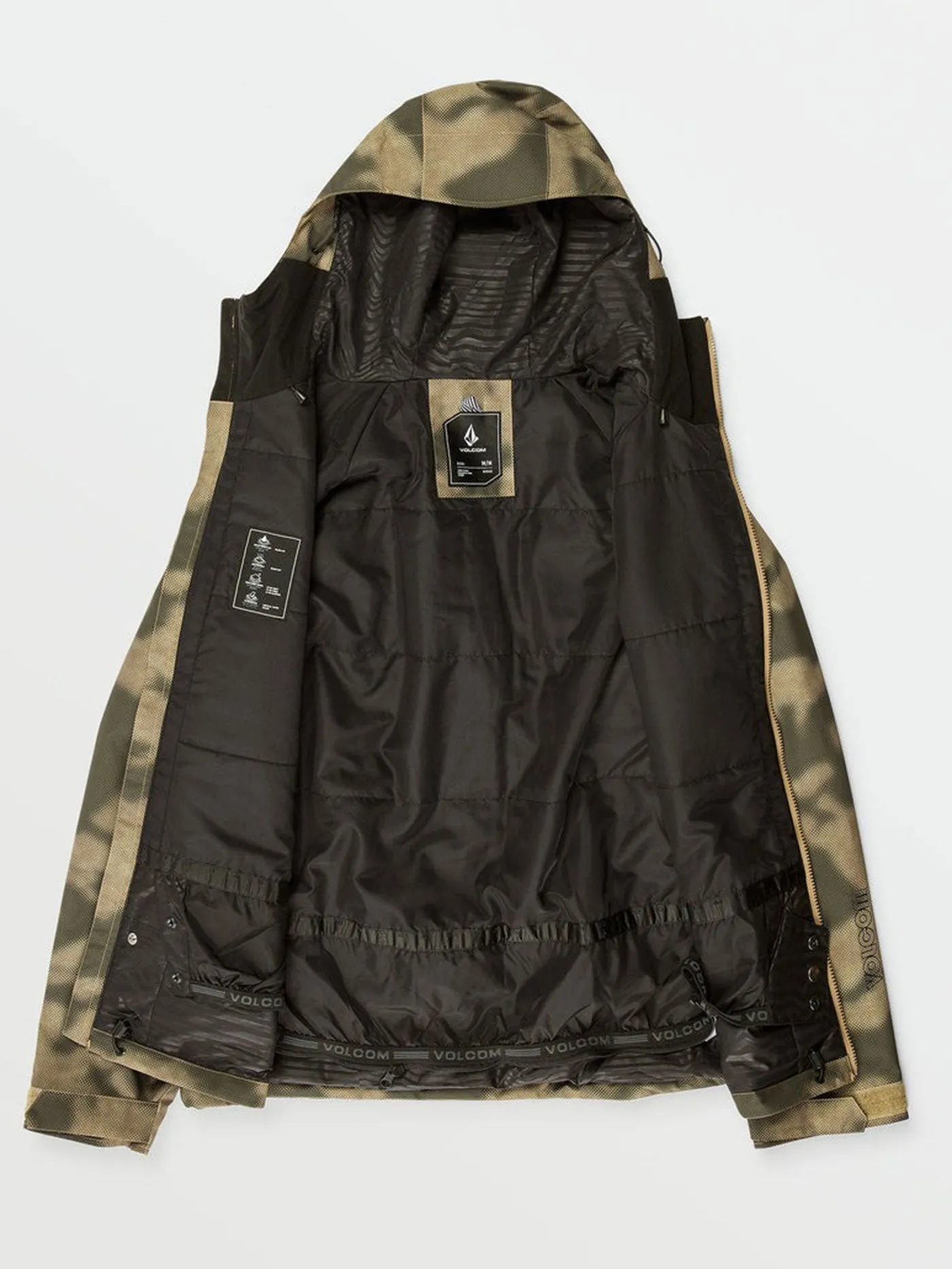 2836 Insulated Camouflage Snow Jacket