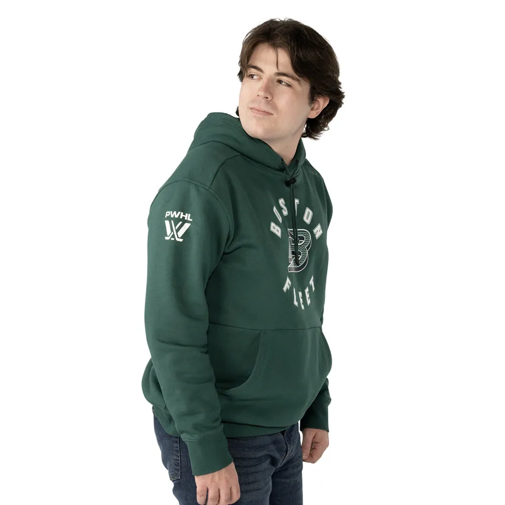 BAUER BOSTON FLEET ULTIMATE ADULT GREEN HOODIE