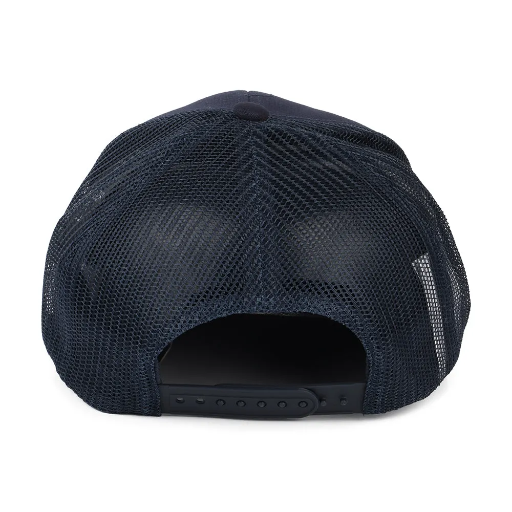 Brixton Hats Crest NetPlus MP Trucker Cap - Washed Navy