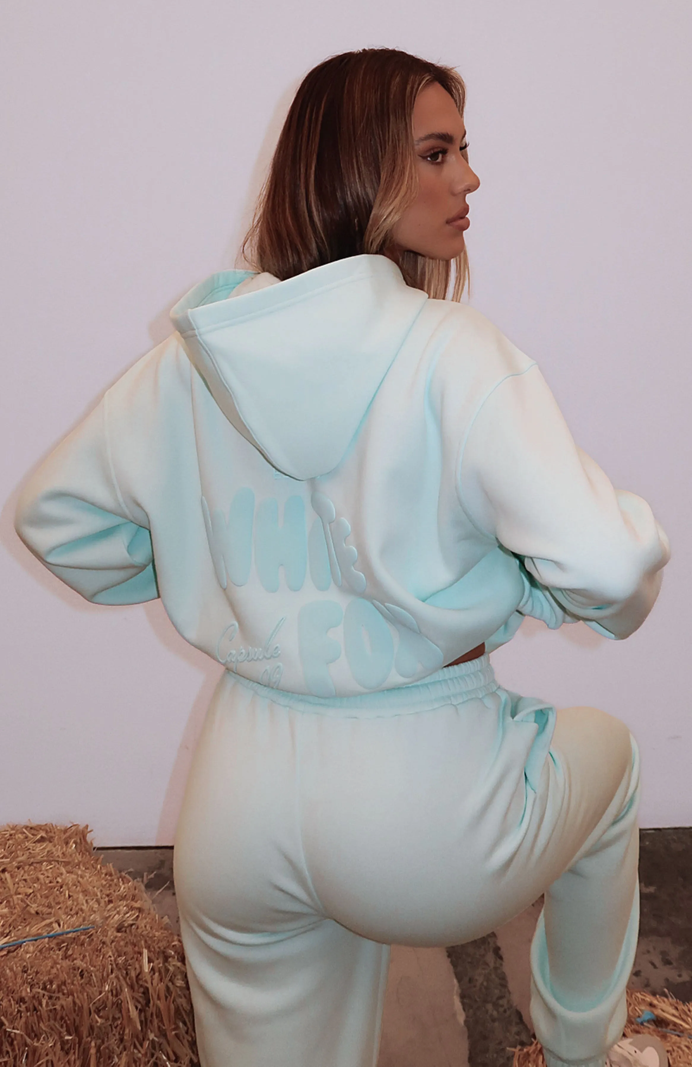 Capsule 9 Star Of The Moment Oversized Hoodie Mint