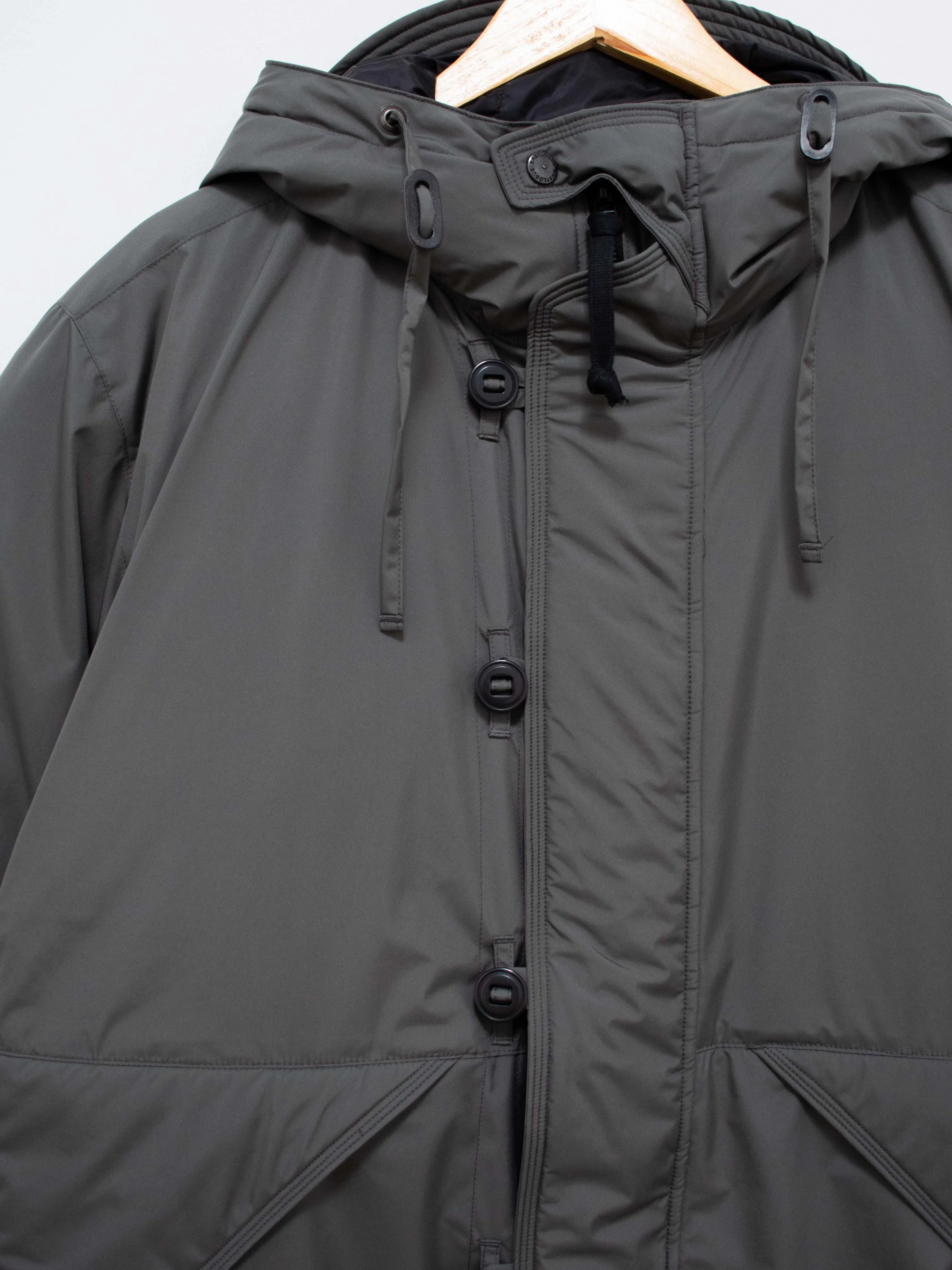 Cold Weather Down Parka - Olive Gray