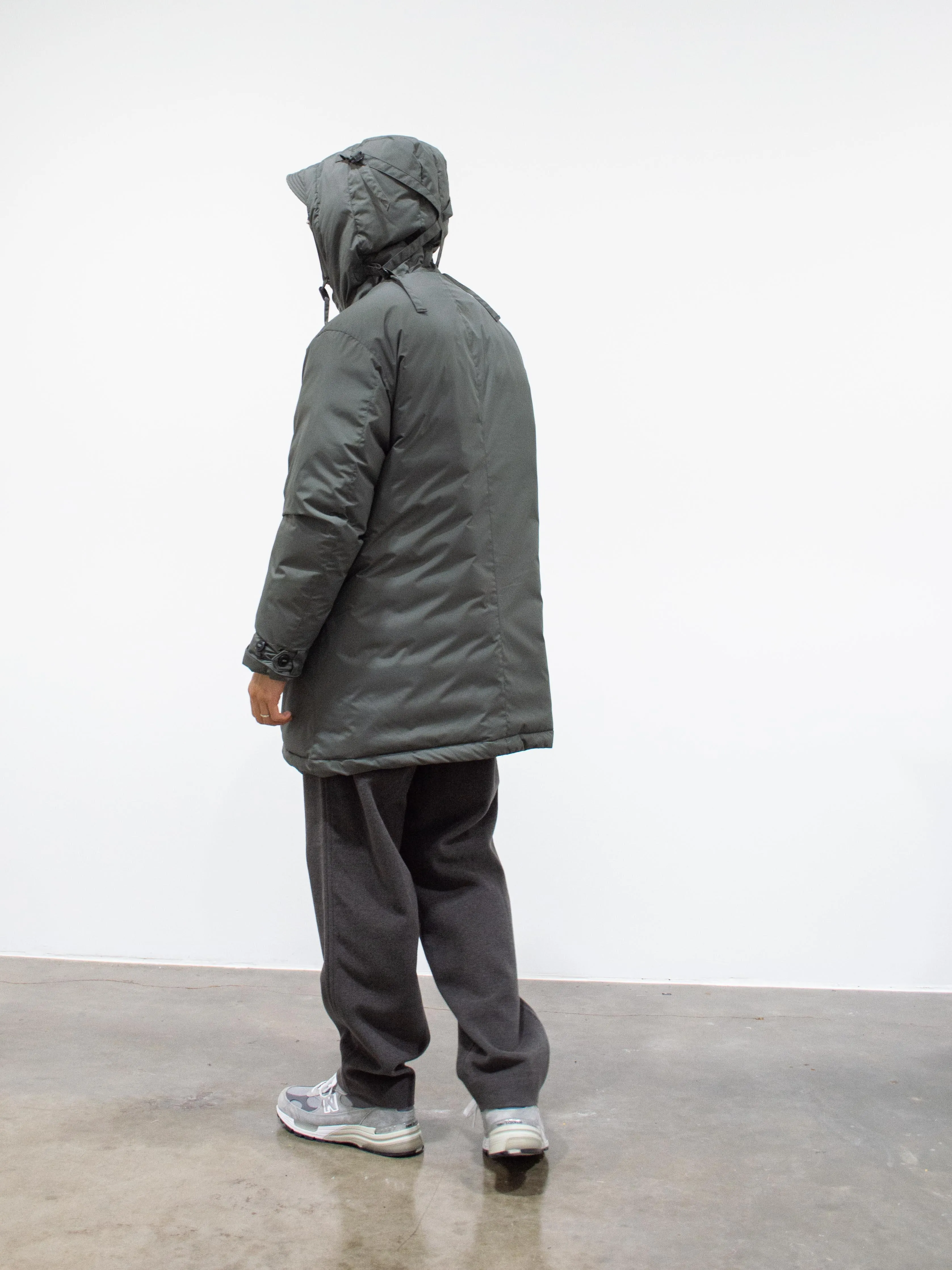 Cold Weather Down Parka - Olive Gray