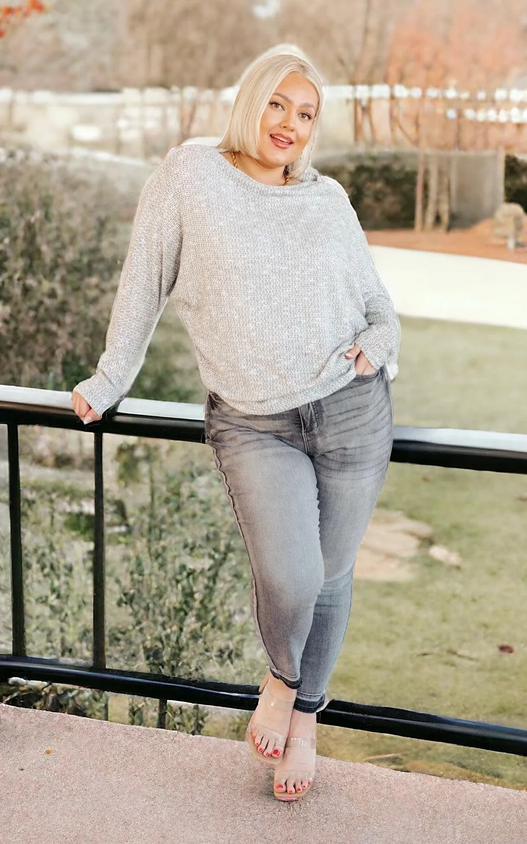 Dolman Sleeve Boatneck Top