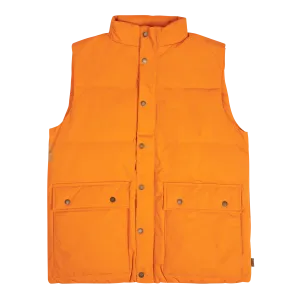 Down Vest Orange