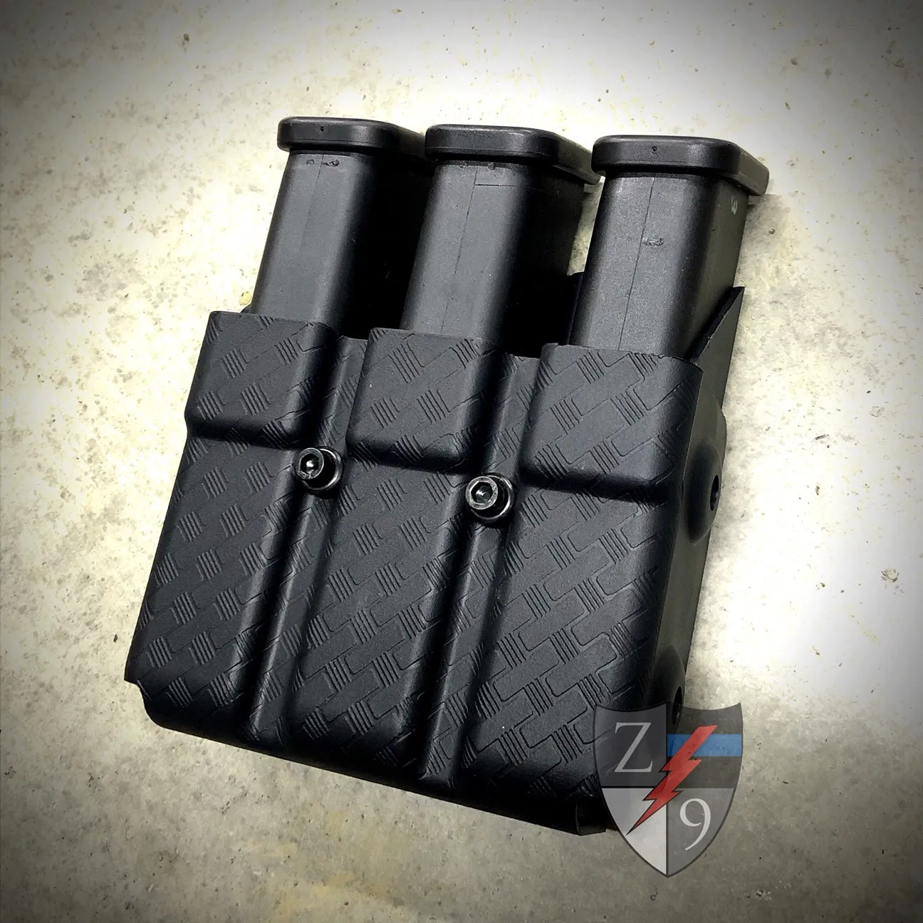 Duty Style Triple Mag Pouch - 9/40