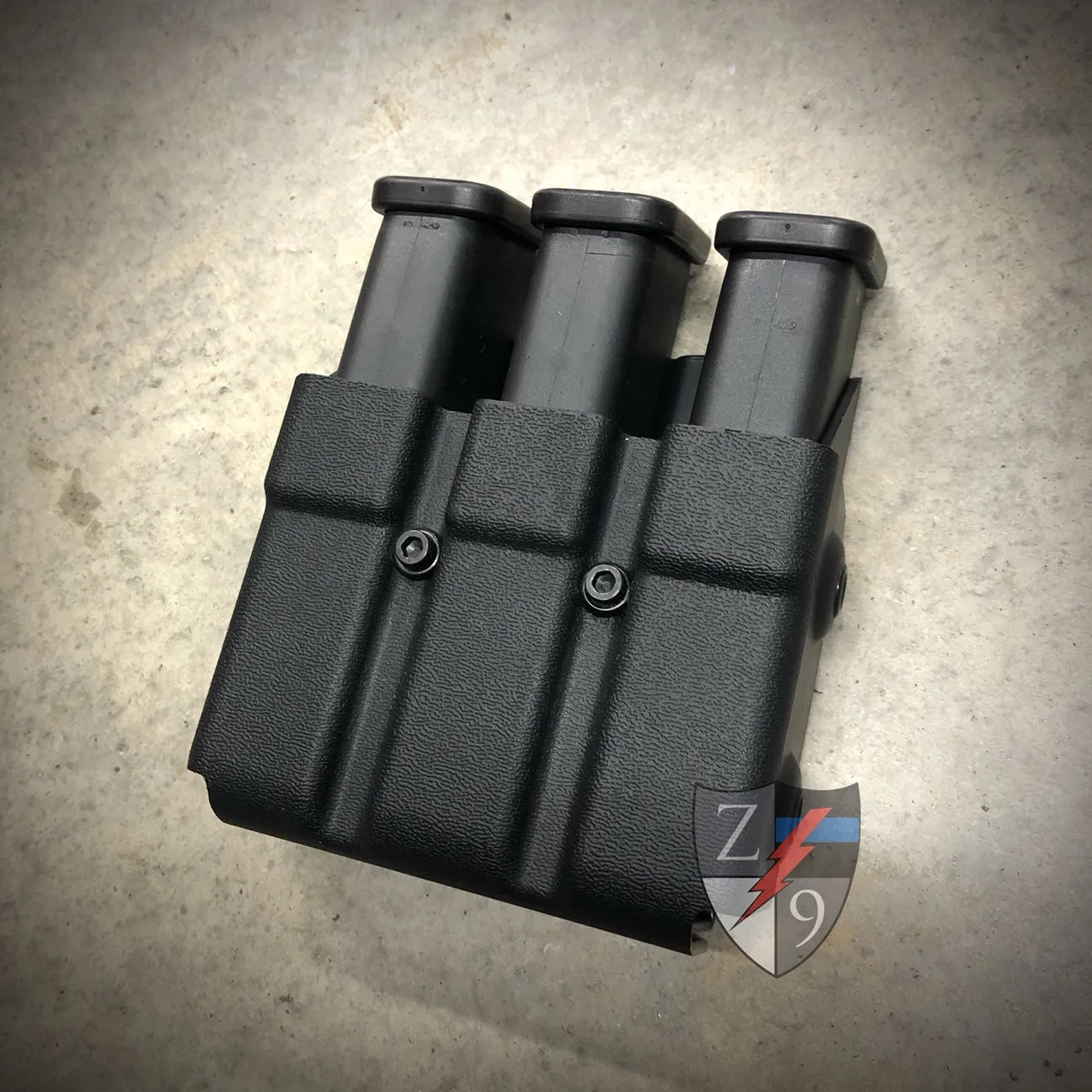 Duty Style Triple Mag Pouch - 9/40