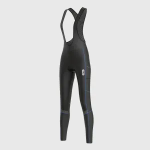 Fdx All Day Blue Women's & Girl's Thermal Padded Winter Cargo Bib Tights