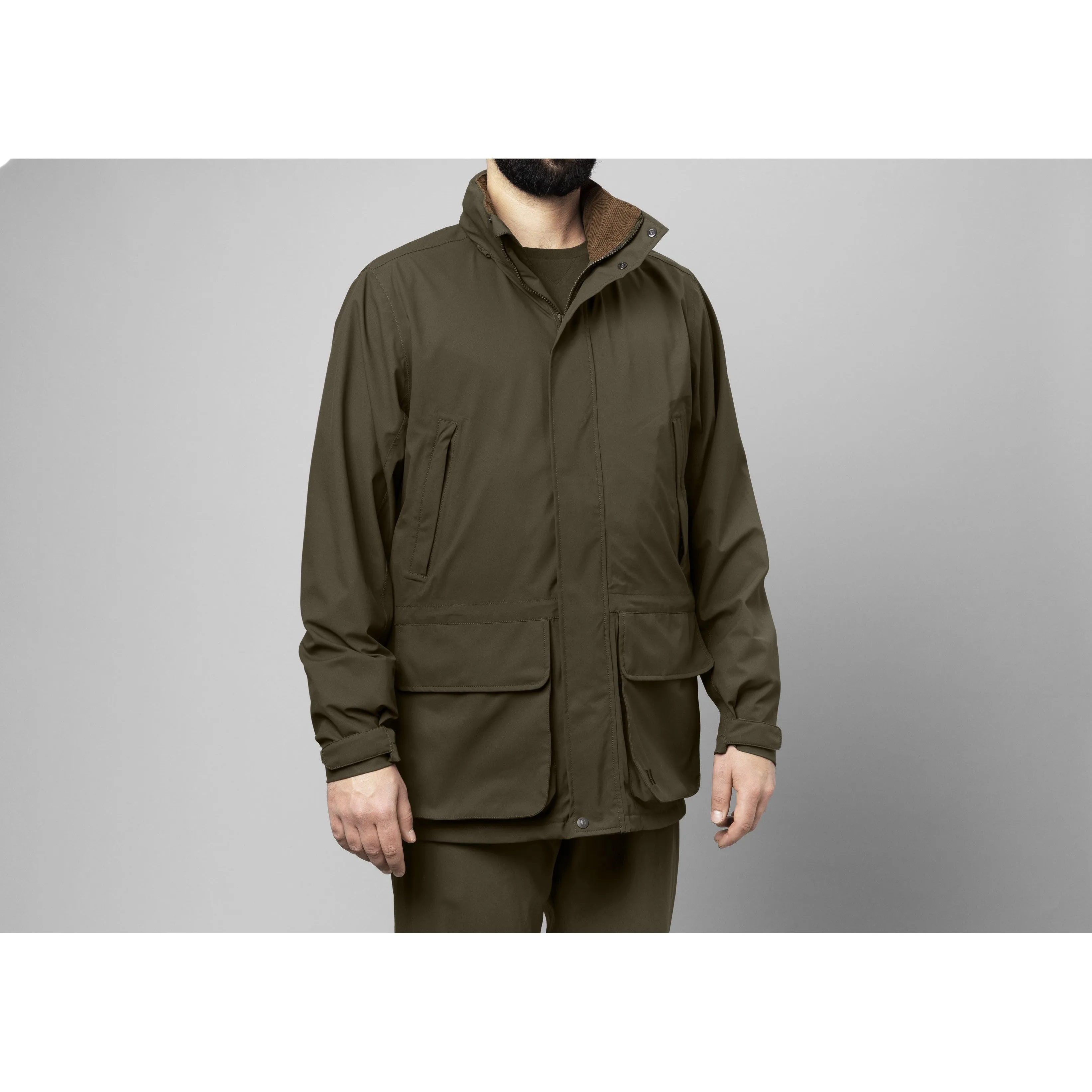 Harkila Orton Technical HWS Mens Waterproof Jacket - Willow Green