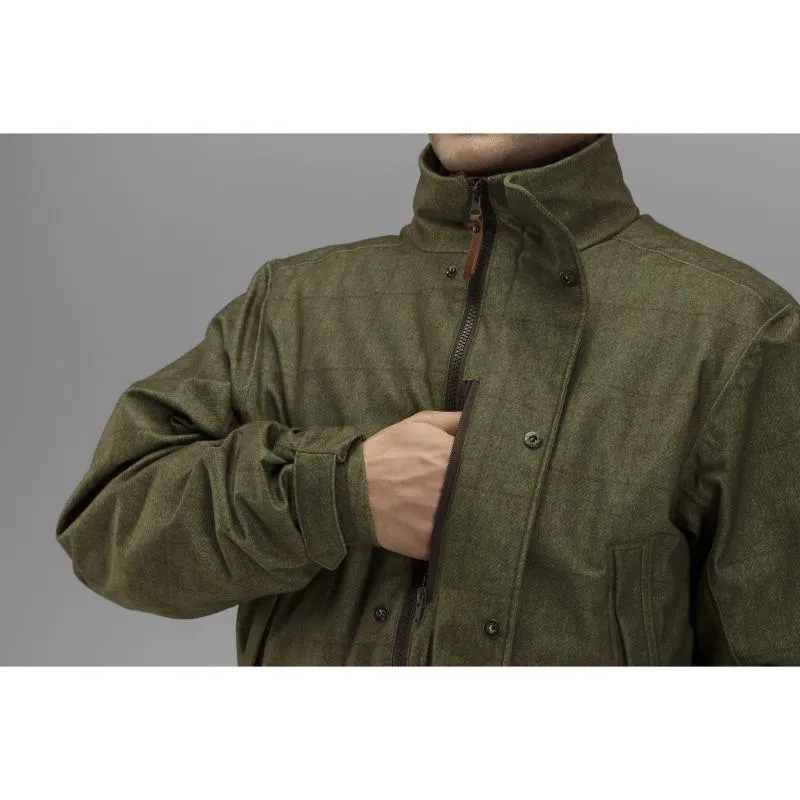 Harkila Stornoway HWS Mens Waterproof Shooting Jacket - Willow Green