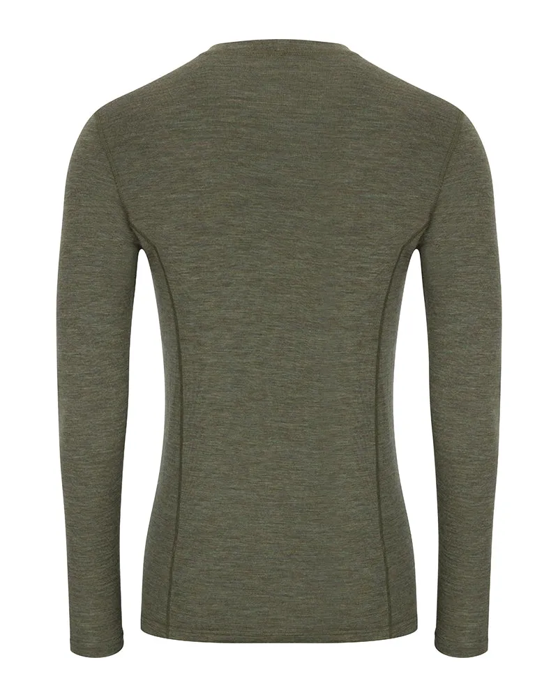 Hoggs Merino Wool Long Sleeve Base Layer Top