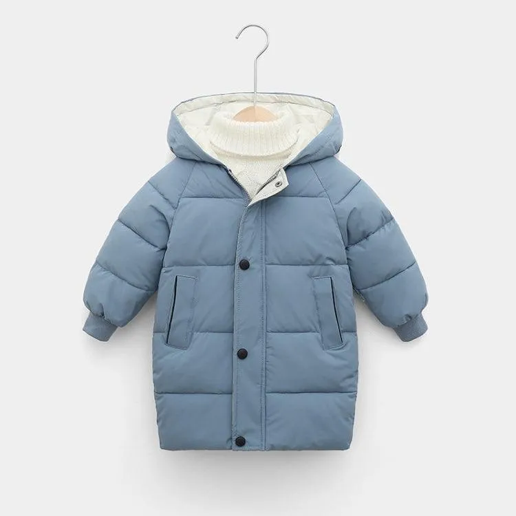 JT-1001 Kids Thick Warm Windproof Cotton Jacket