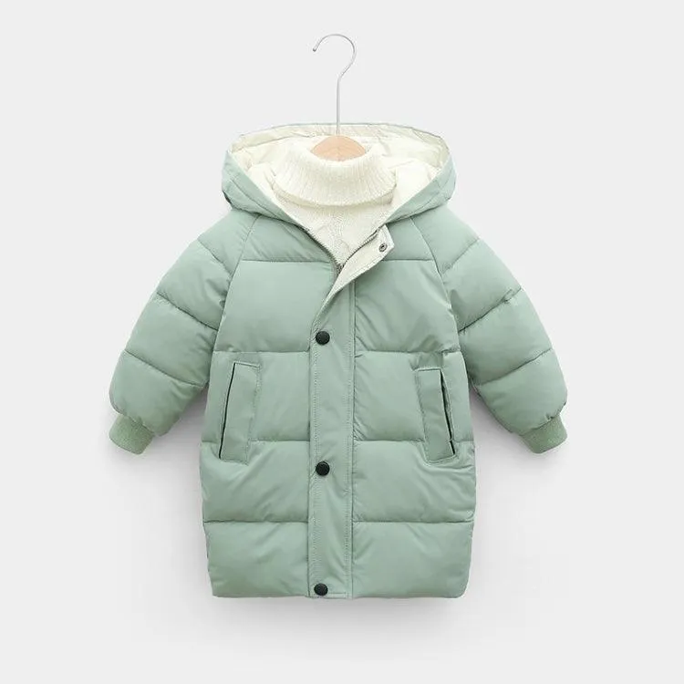 JT-1001 Kids Thick Warm Windproof Cotton Jacket