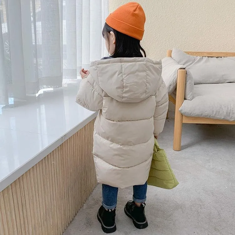 JT-1001 Kids Thick Warm Windproof Cotton Jacket