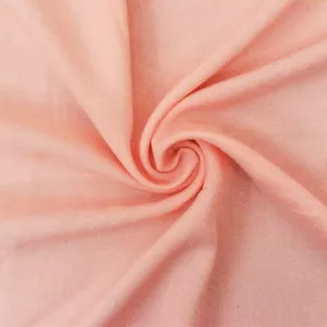 Light Peach Solid Rayon Challis Woven Fabric