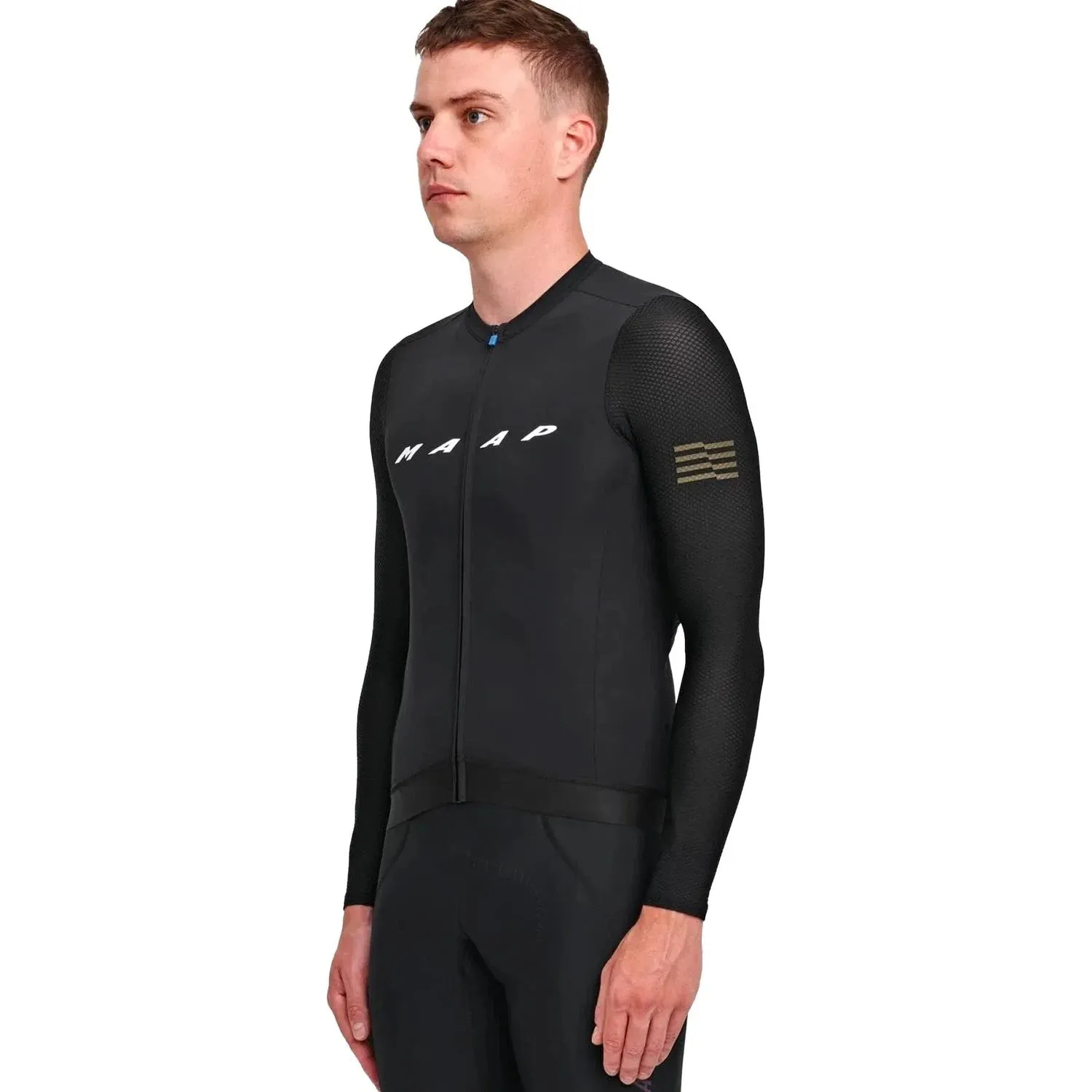 MAAP Evade Pro Base LS Jersey AW2023 - Black