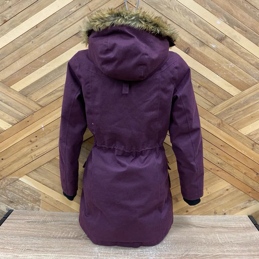 McKinley- women's parka- MSRP compared $149: Purple -women-SM