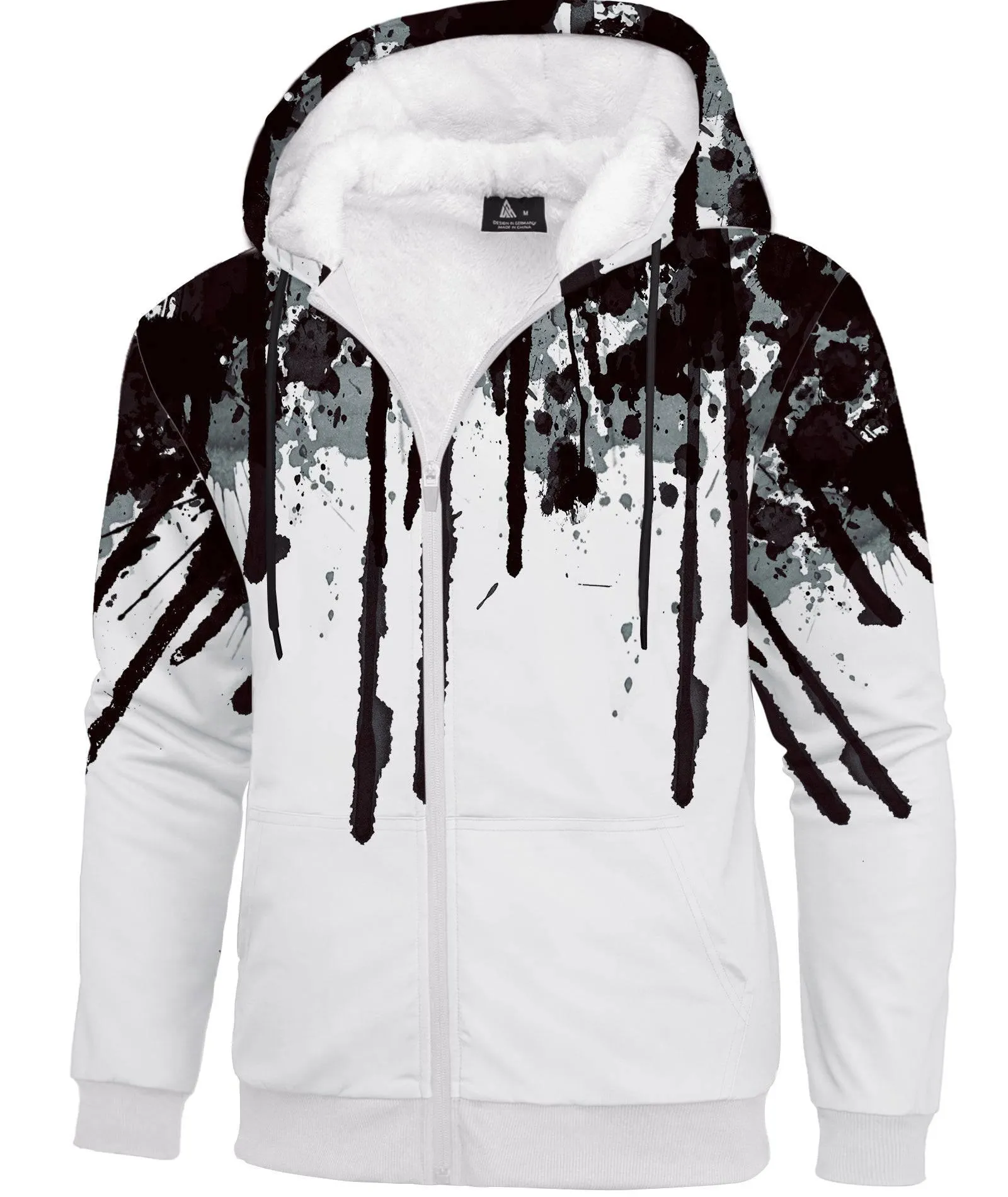 Men's Autumn Digital Print Zipper Hoodie-ZPK000207