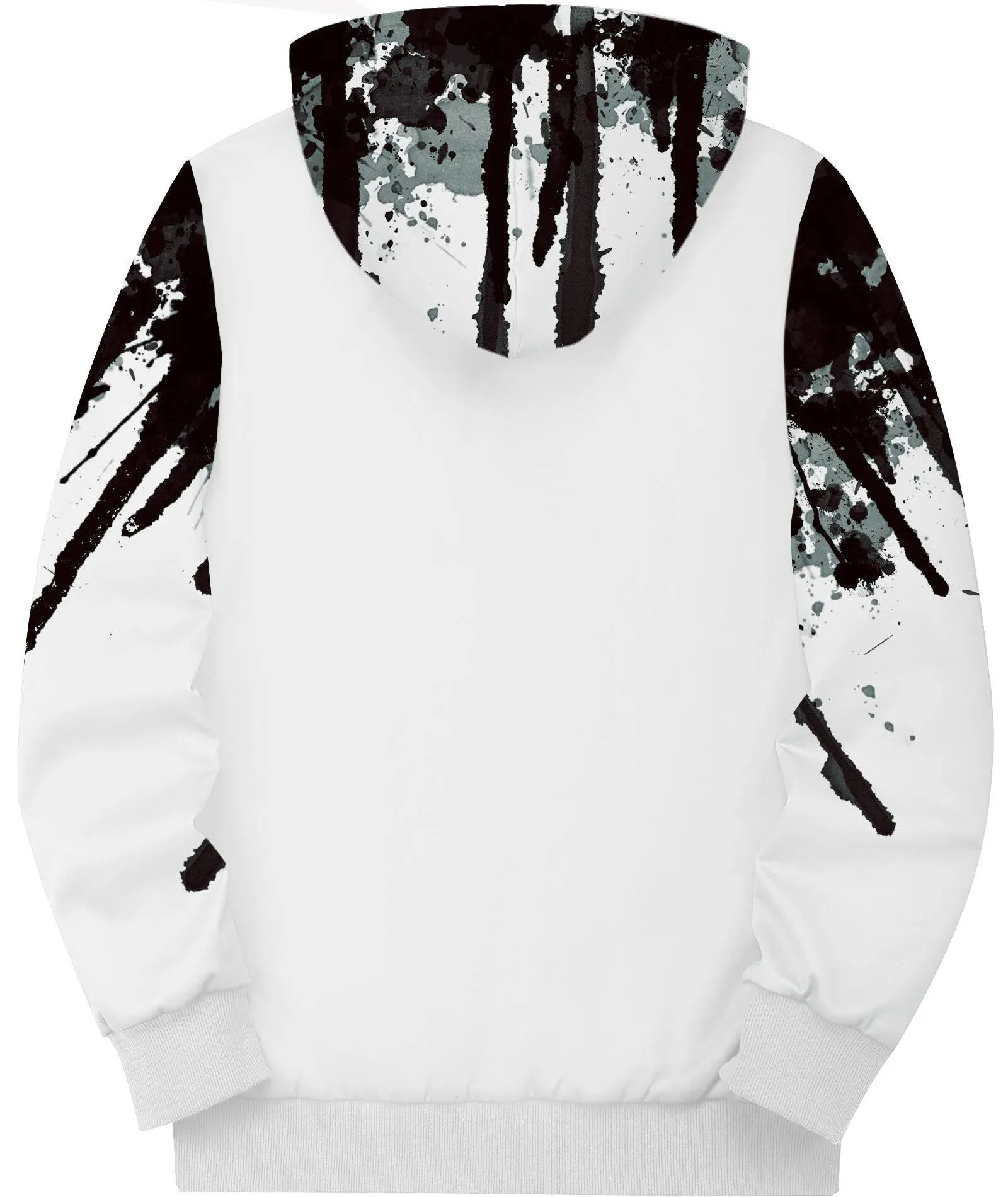 Men's Autumn Digital Print Zipper Hoodie-ZPK000207