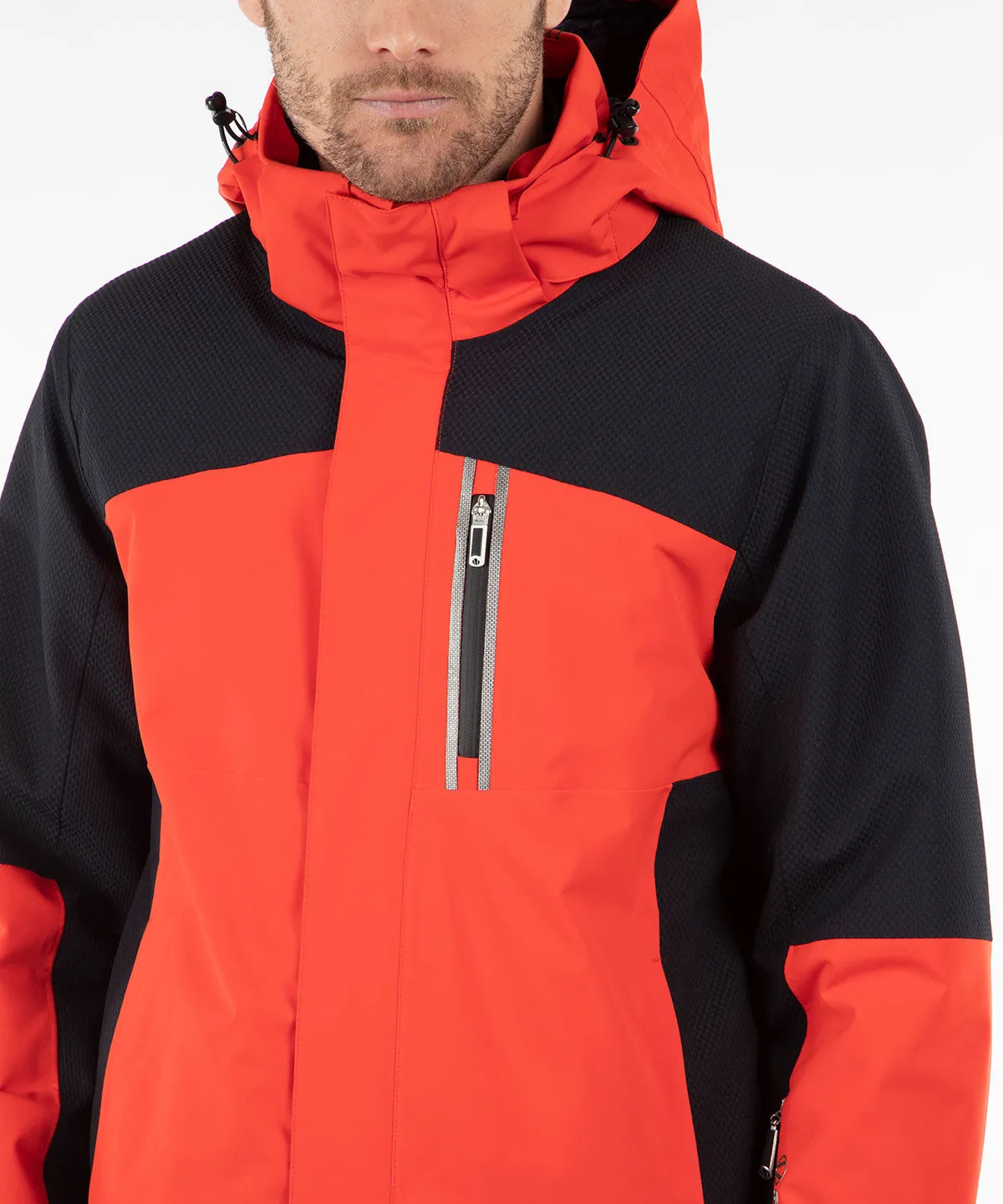 Men's Steven Waterproof Stretch Jacket with Removable Hood