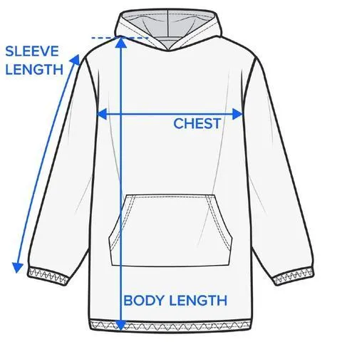 Moonlight Mermaid Wearable Blanket Hoodie