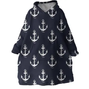 Nautical Passion Wearable Blanket Hoodie