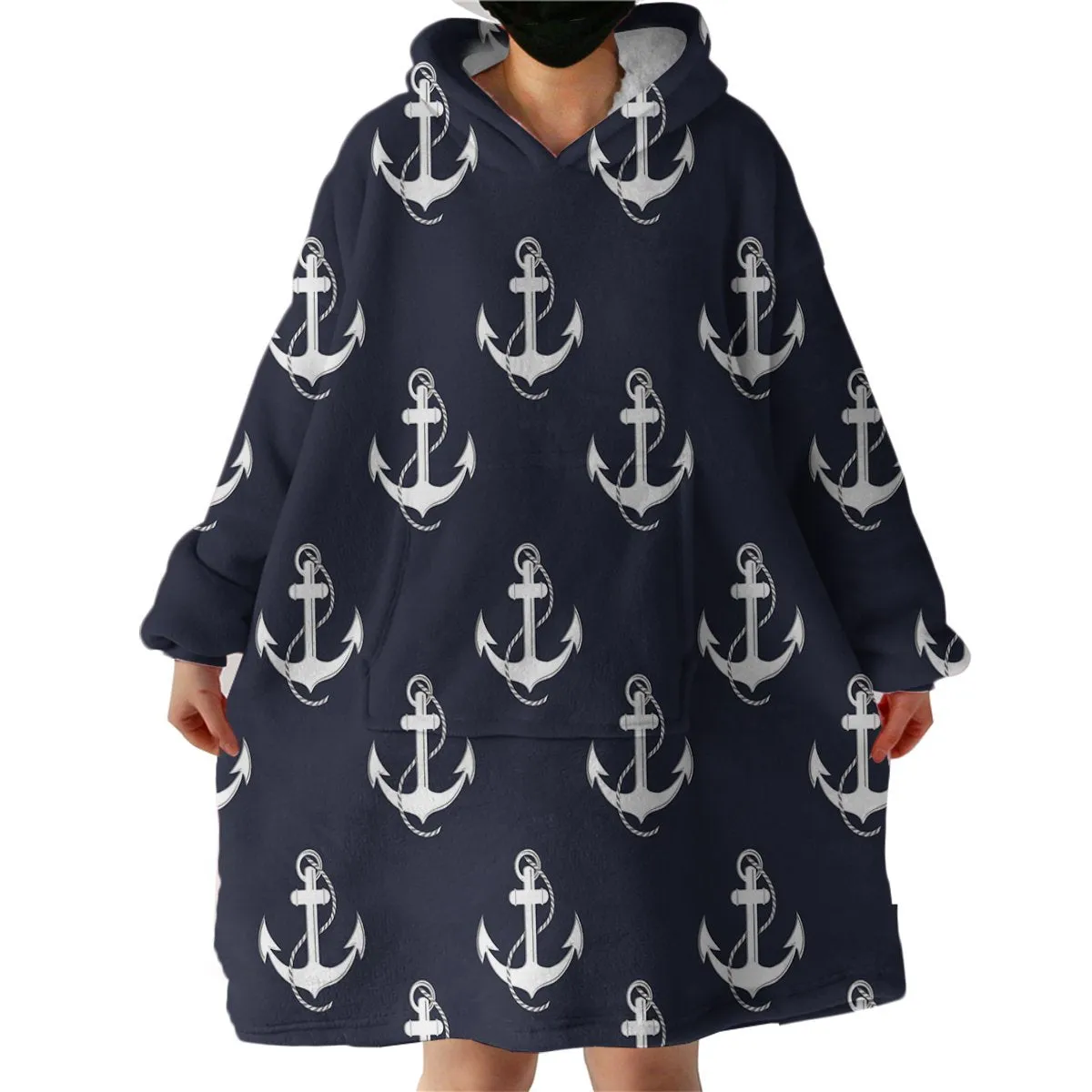 Nautical Passion Wearable Blanket Hoodie