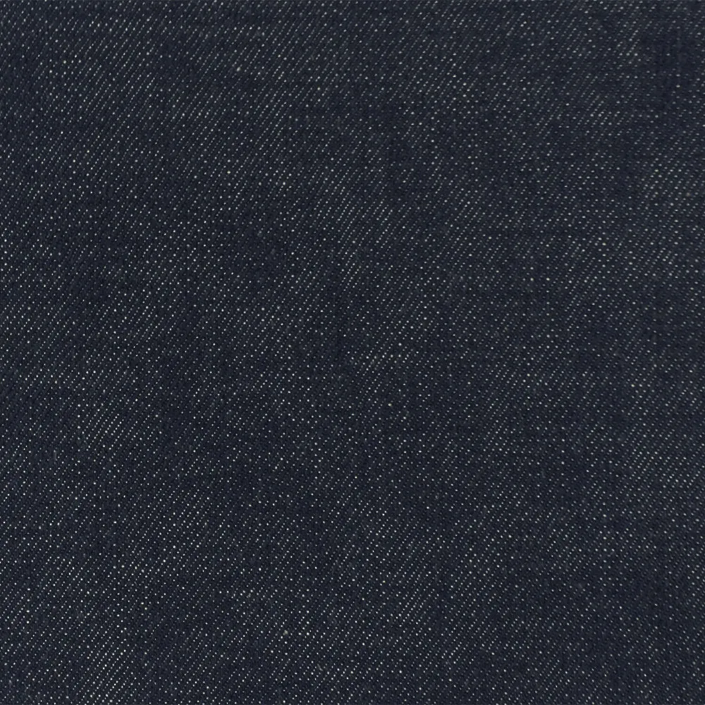 Navy Blue-White 13 oz. Cotton Japanese Selvedge Denim Fabric