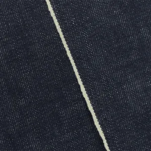 Navy Blue-White 13 oz. Cotton Japanese Selvedge Denim Fabric