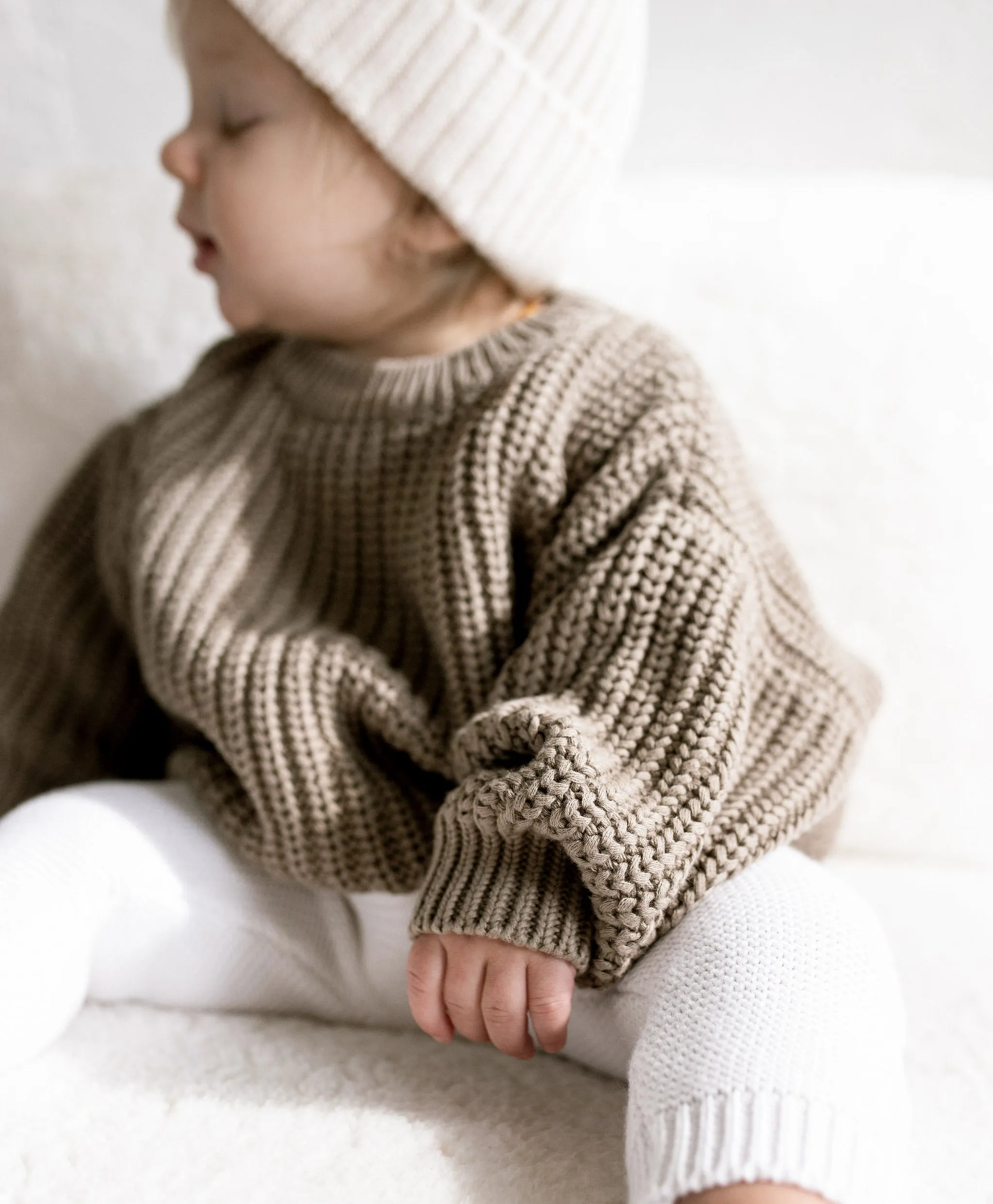 ‘Oak’ Chunky Knit Sweater