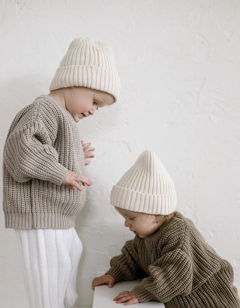 ‘Oak’ Chunky Knit Sweater