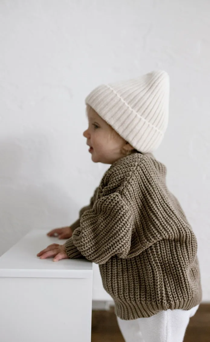 ‘Oak’ Chunky Knit Sweater