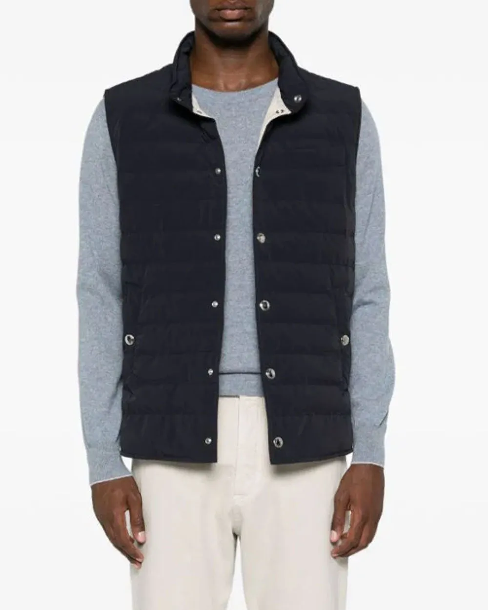 Padded Black Vest