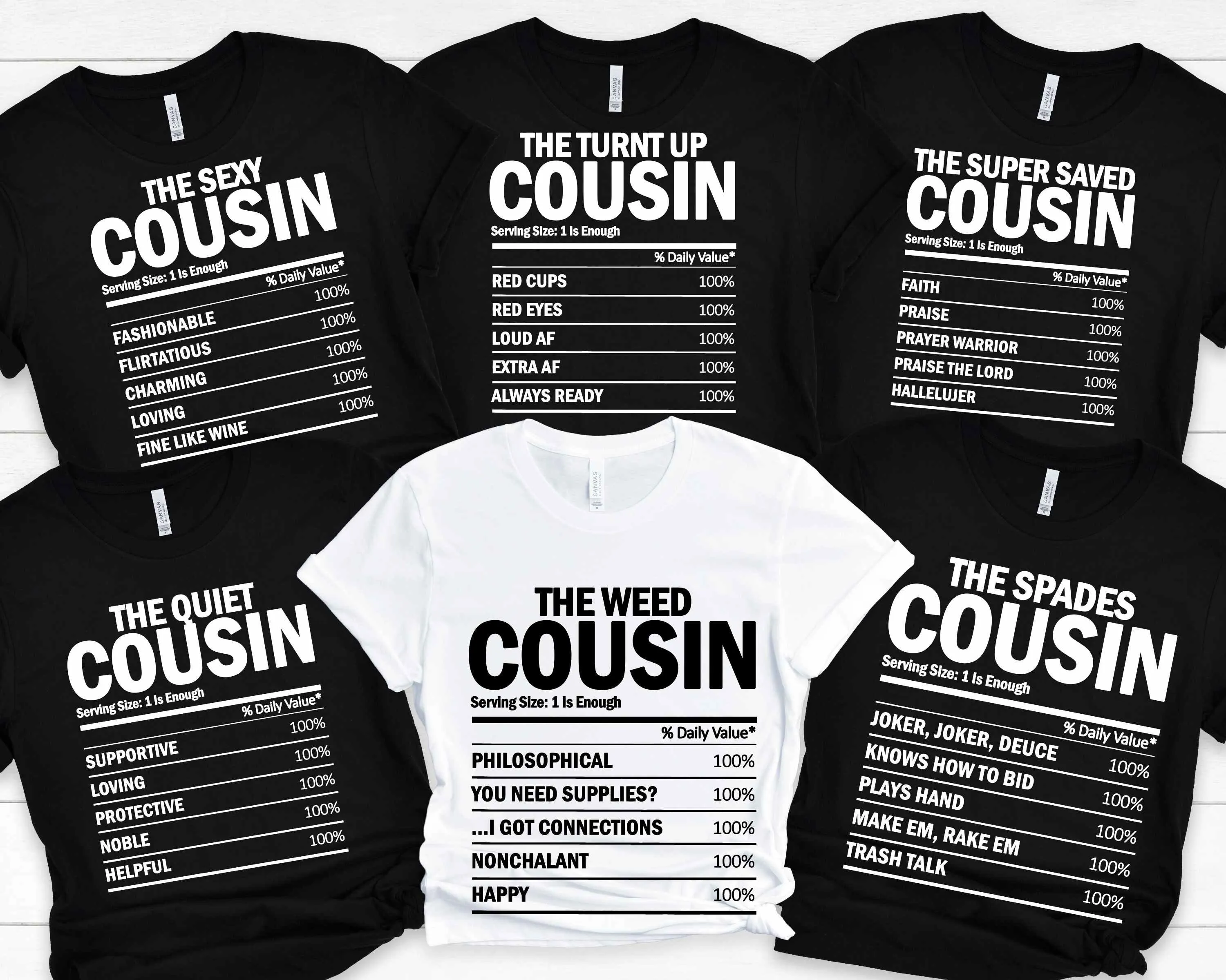 Personalized Funny Cousin Crew Shirts