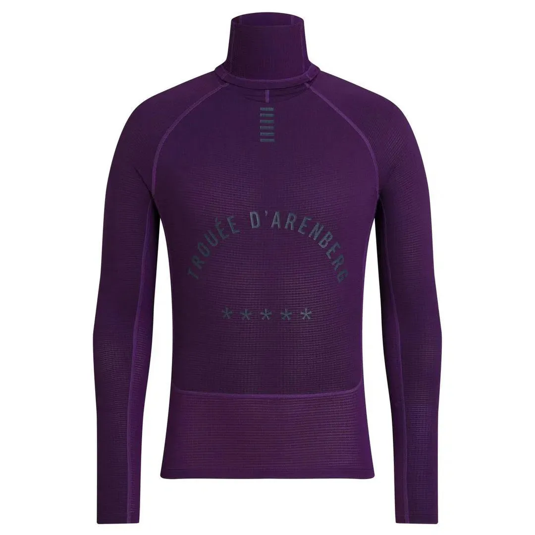 RAPHA Pro Team Thermal Base Layer Long Sleeve - Dark Purple