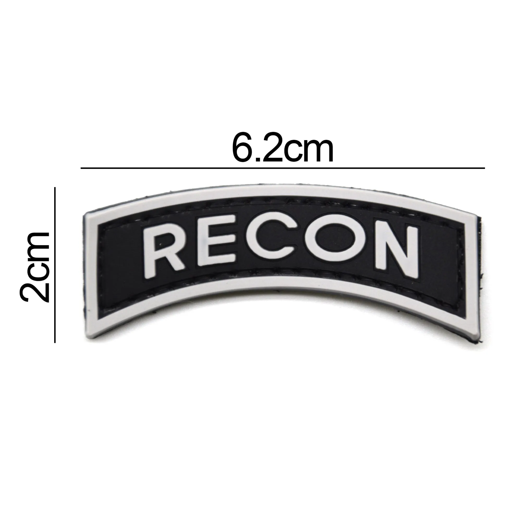 Recon Tab Patch Black/Gray