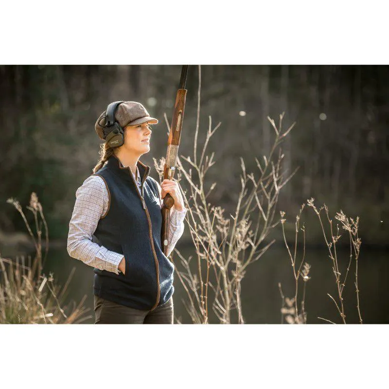 Schoffel Ladies Lambswool Aerobloc Gilet - Navy