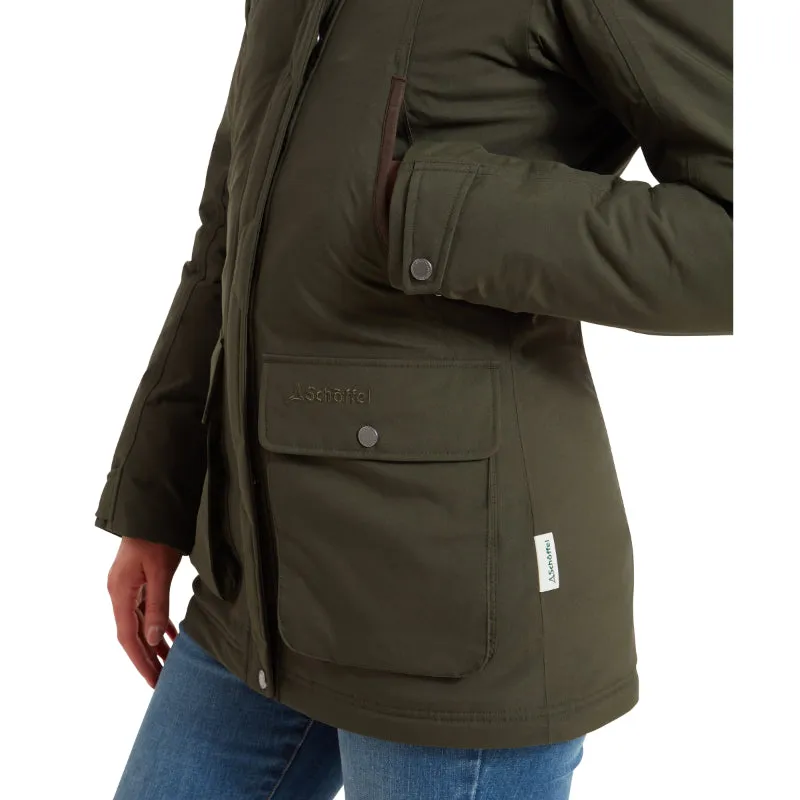 Schoffel Rockingham II Ladies Venturi Waterproof Coat - Forest