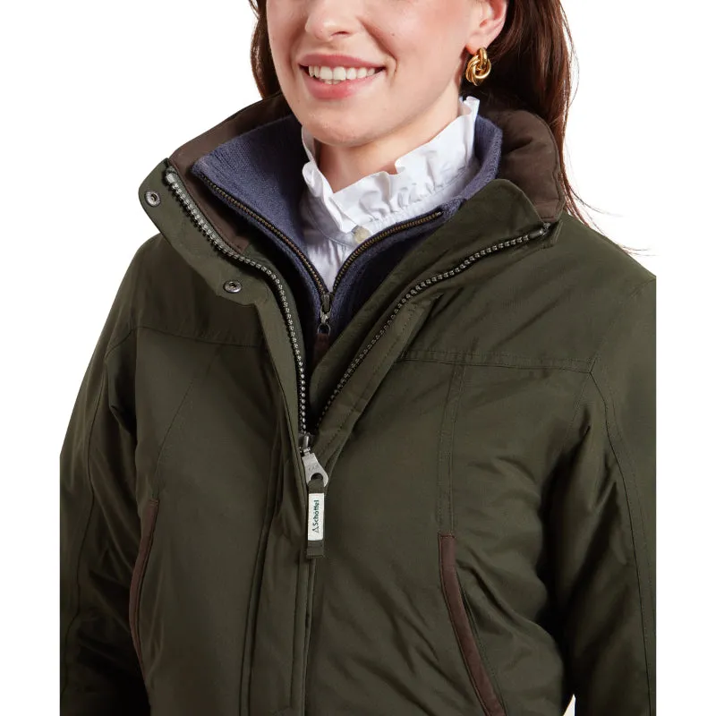 Schoffel Rockingham II Ladies Venturi Waterproof Coat - Forest