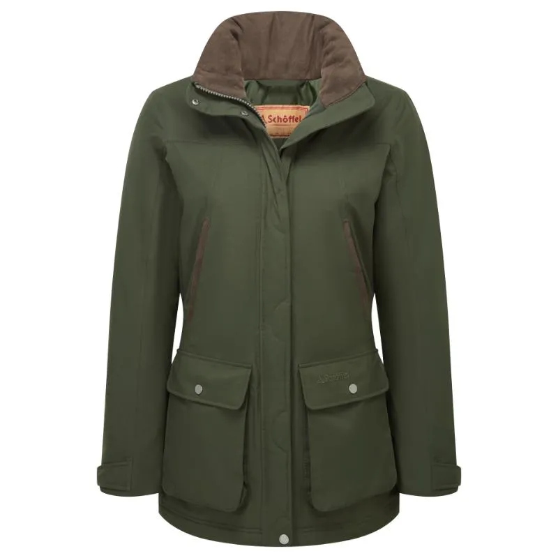 Schoffel Rockingham II Ladies Venturi Waterproof Coat - Forest