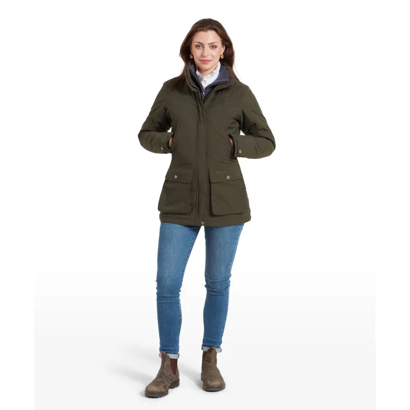 Schoffel Rockingham II Ladies Venturi Waterproof Coat - Forest