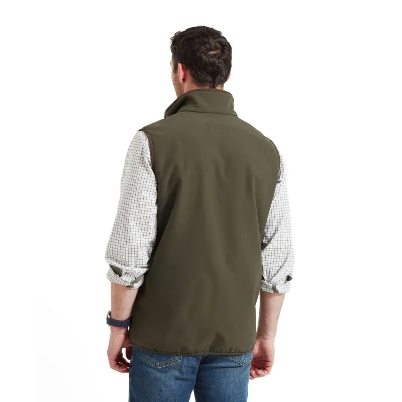 Schoffel Stamford II Mens Shooting Vest - Hunter Green