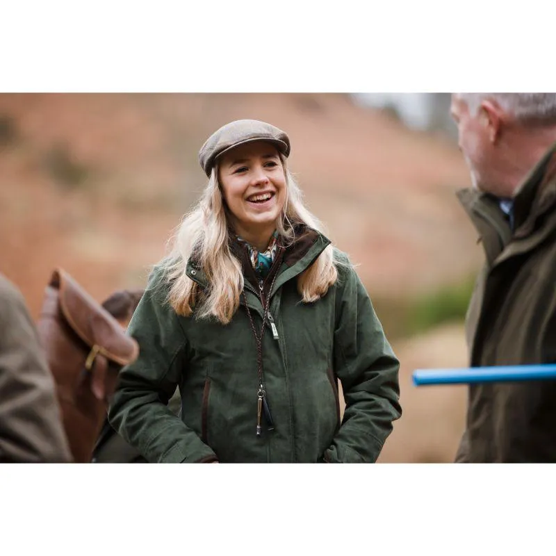 Schoffel Teal Ladies Venturi Waterproof Country Field Coat - Cedar