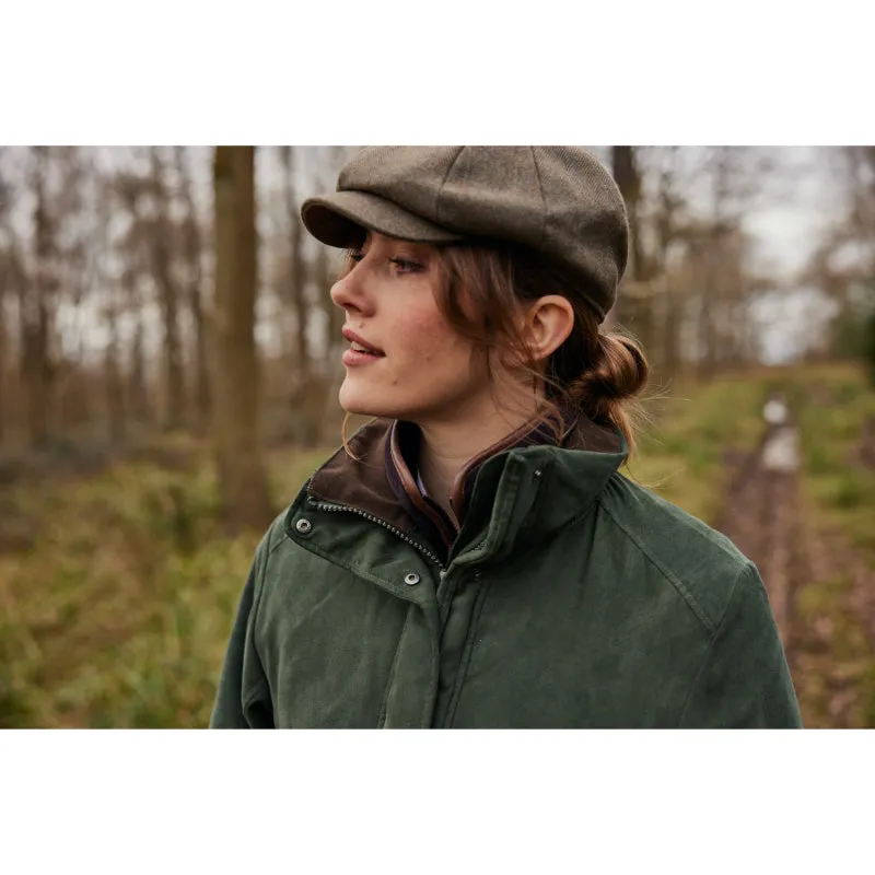 Schoffel Teal Ladies Venturi Waterproof Country Field Coat - Cedar