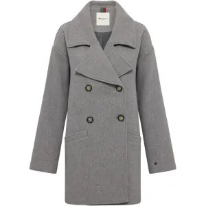 Senta Coat - Light Grey Melange