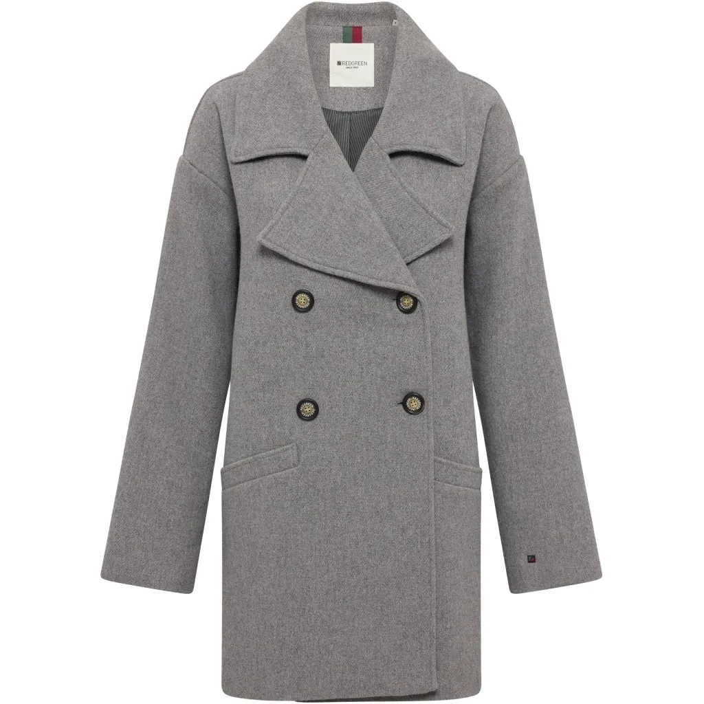 Senta Coat - Light Grey Melange