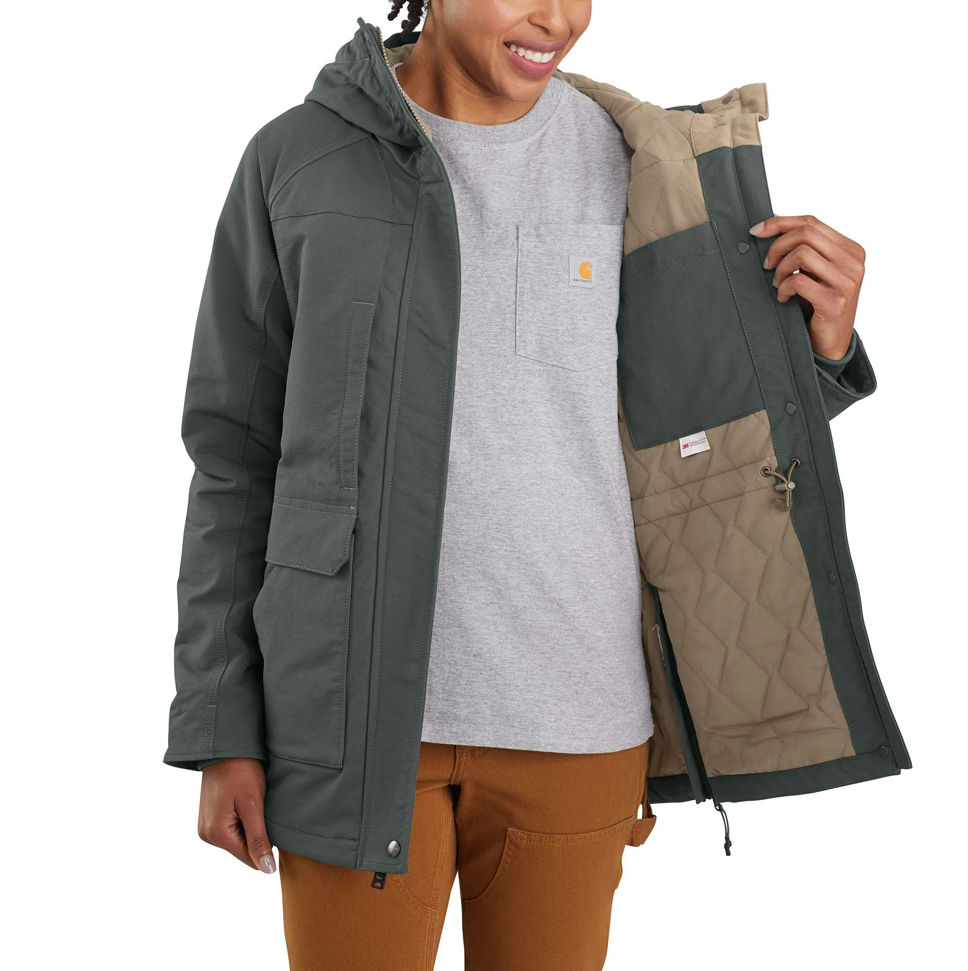 Super Dux™ Relaxed Fit Insulated Traditional Coat