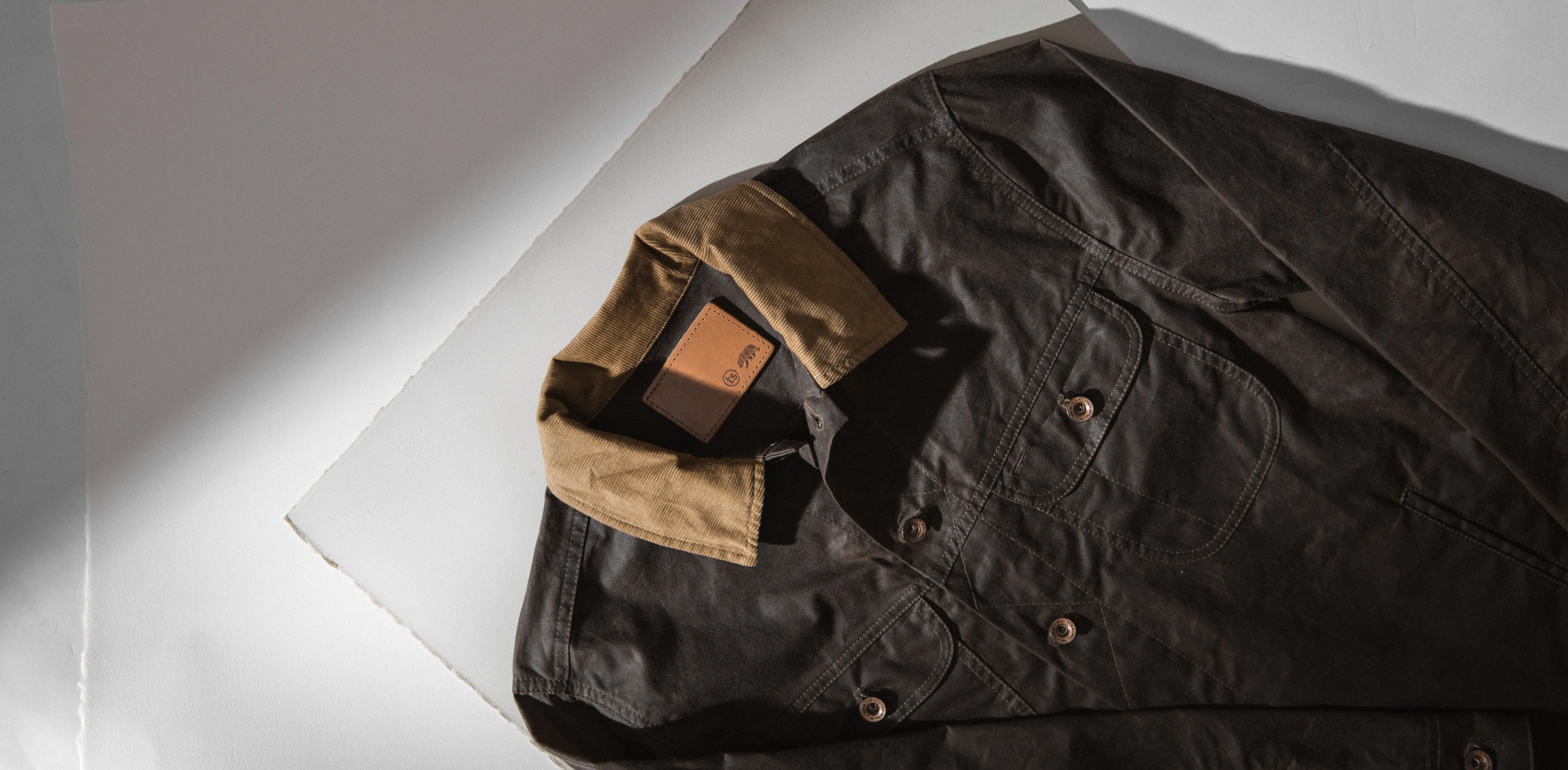 The Long Haul Jacket in Tobacco Waxed Canvas