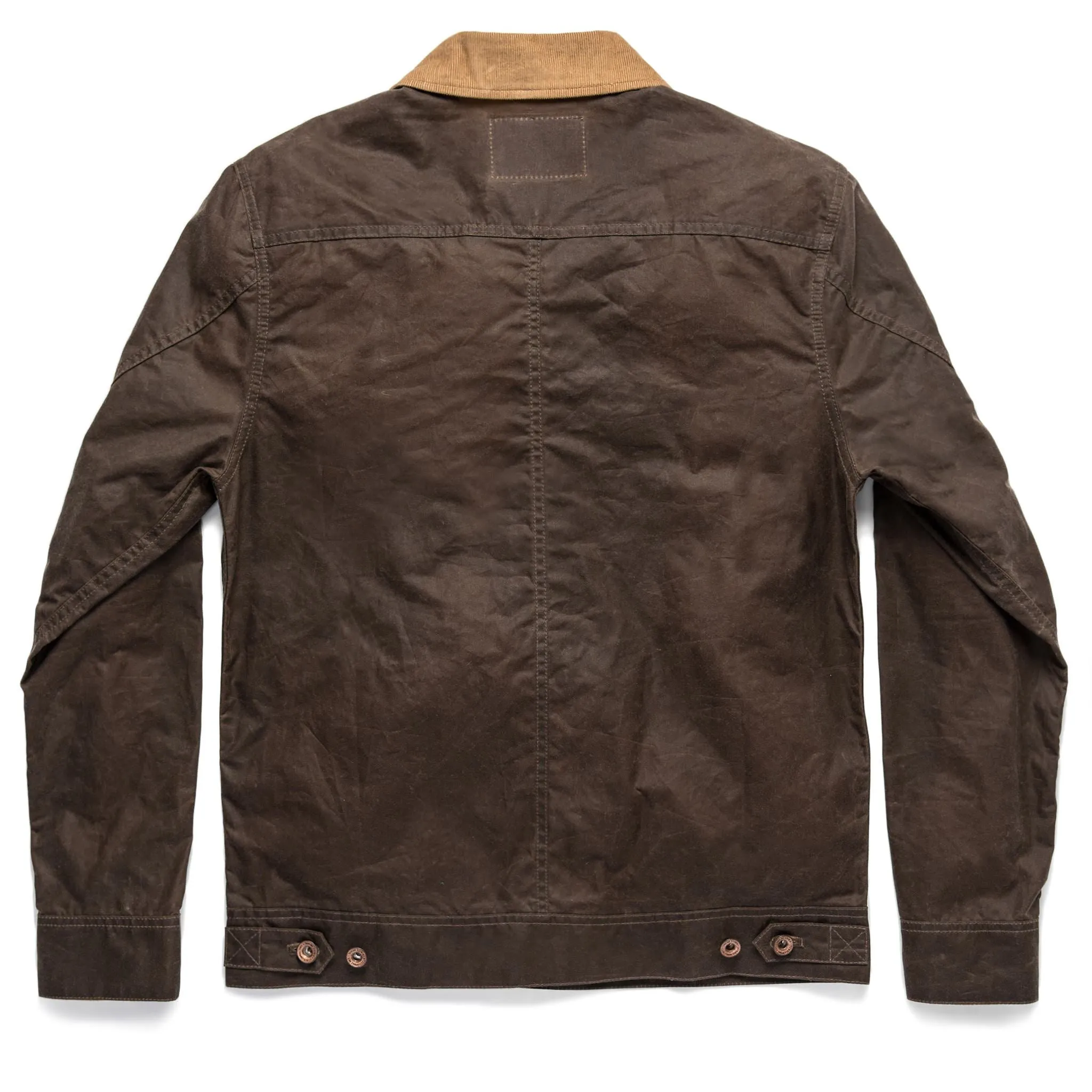 The Long Haul Jacket in Tobacco Waxed Canvas