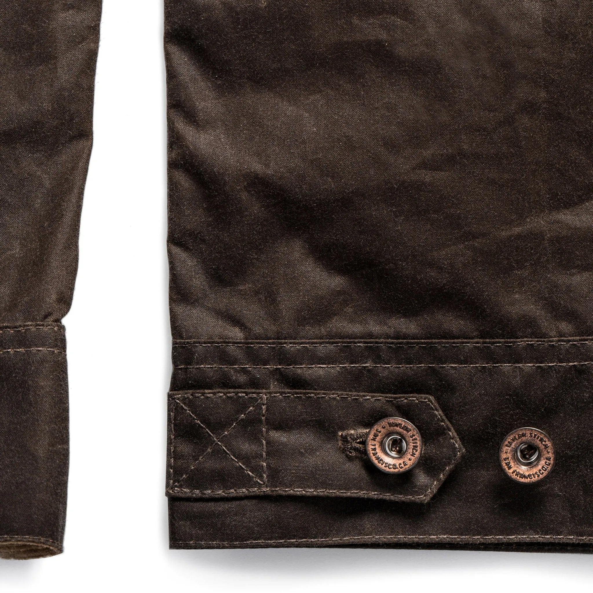 The Long Haul Jacket in Tobacco Waxed Canvas