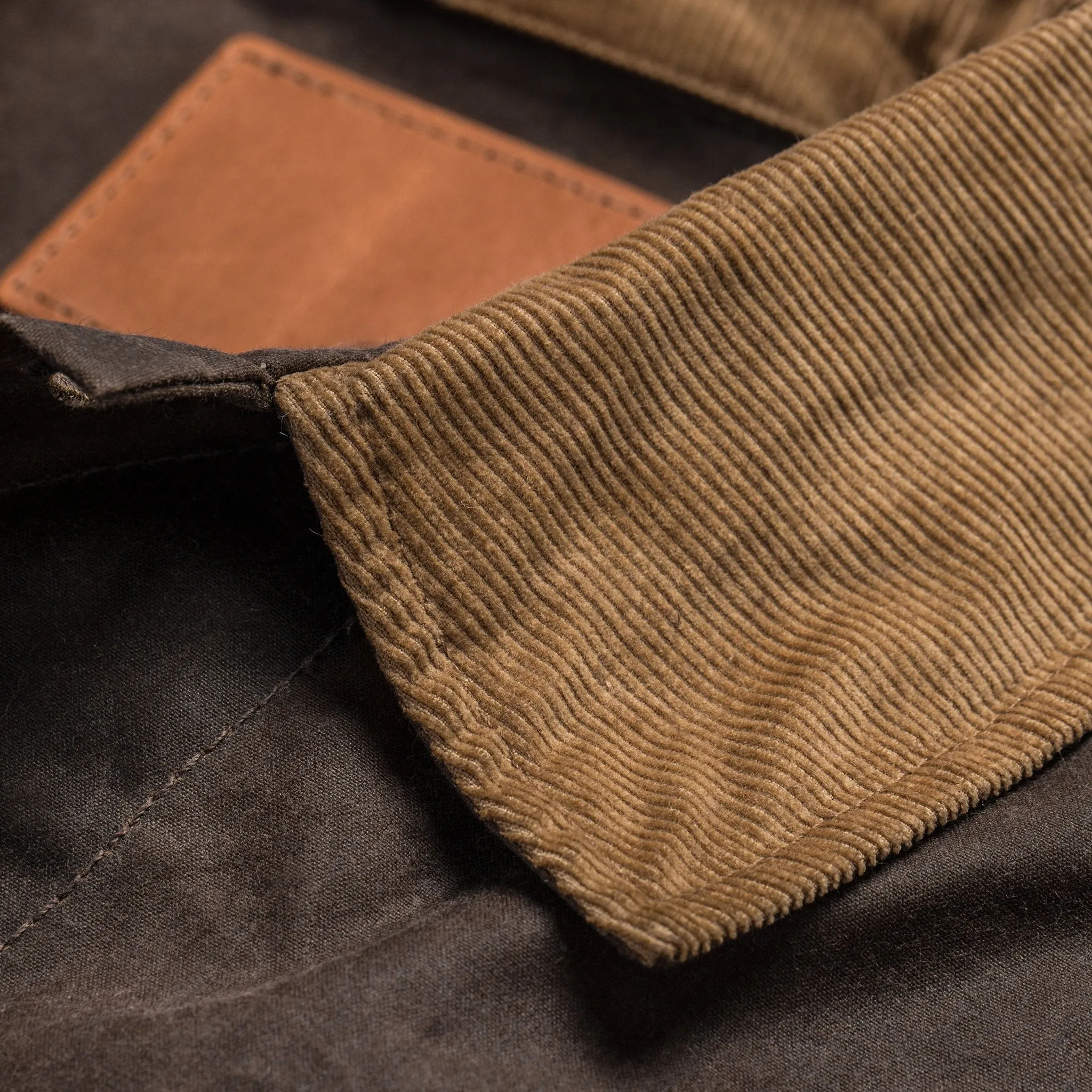 The Long Haul Jacket in Tobacco Waxed Canvas